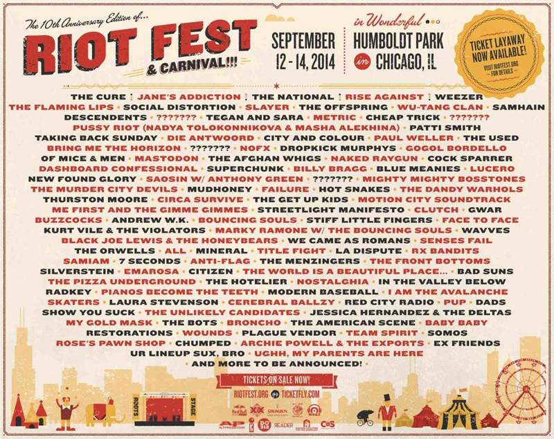 Riot Fest @ Humbolt Park | Chicago | Illinois | United States